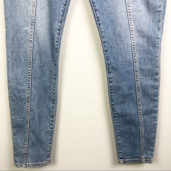 CURRENT/ELLIOTT | Stiletto Seamed High Waist Ankle Skinny Jeans Women’s Size 32 - Picture 6 of 12